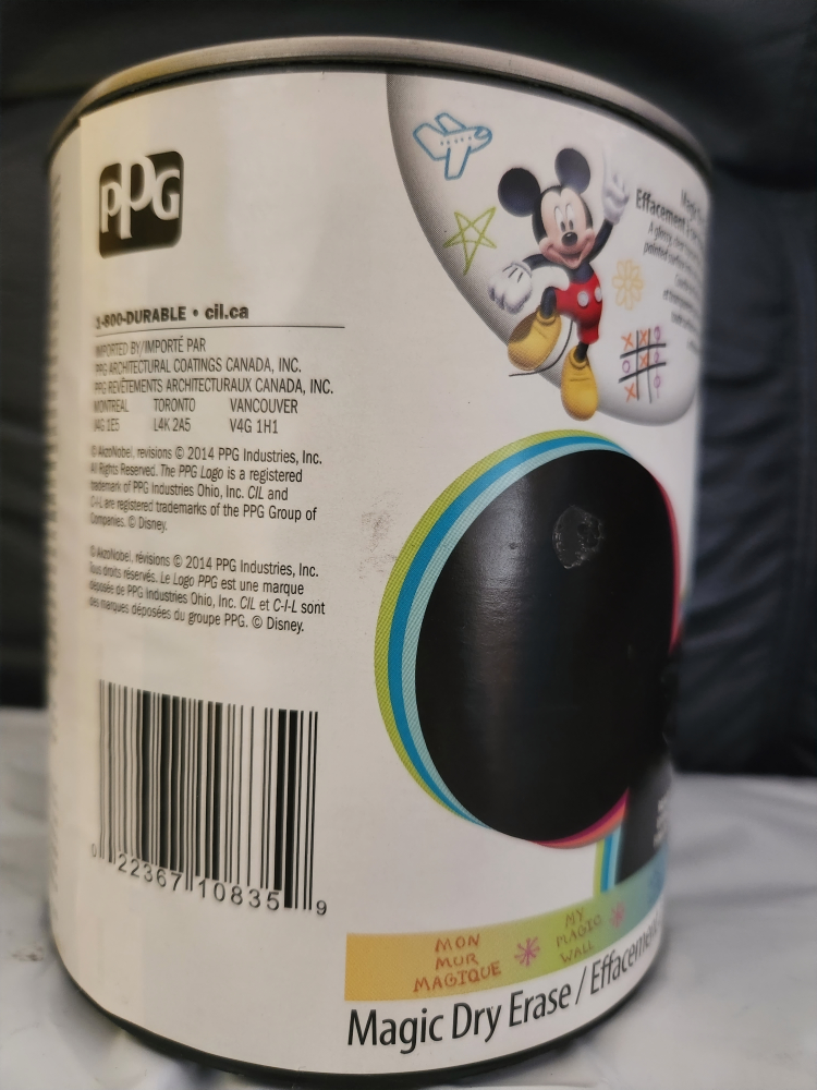 Magic Dry Erase paint - never opened image indicator(2)