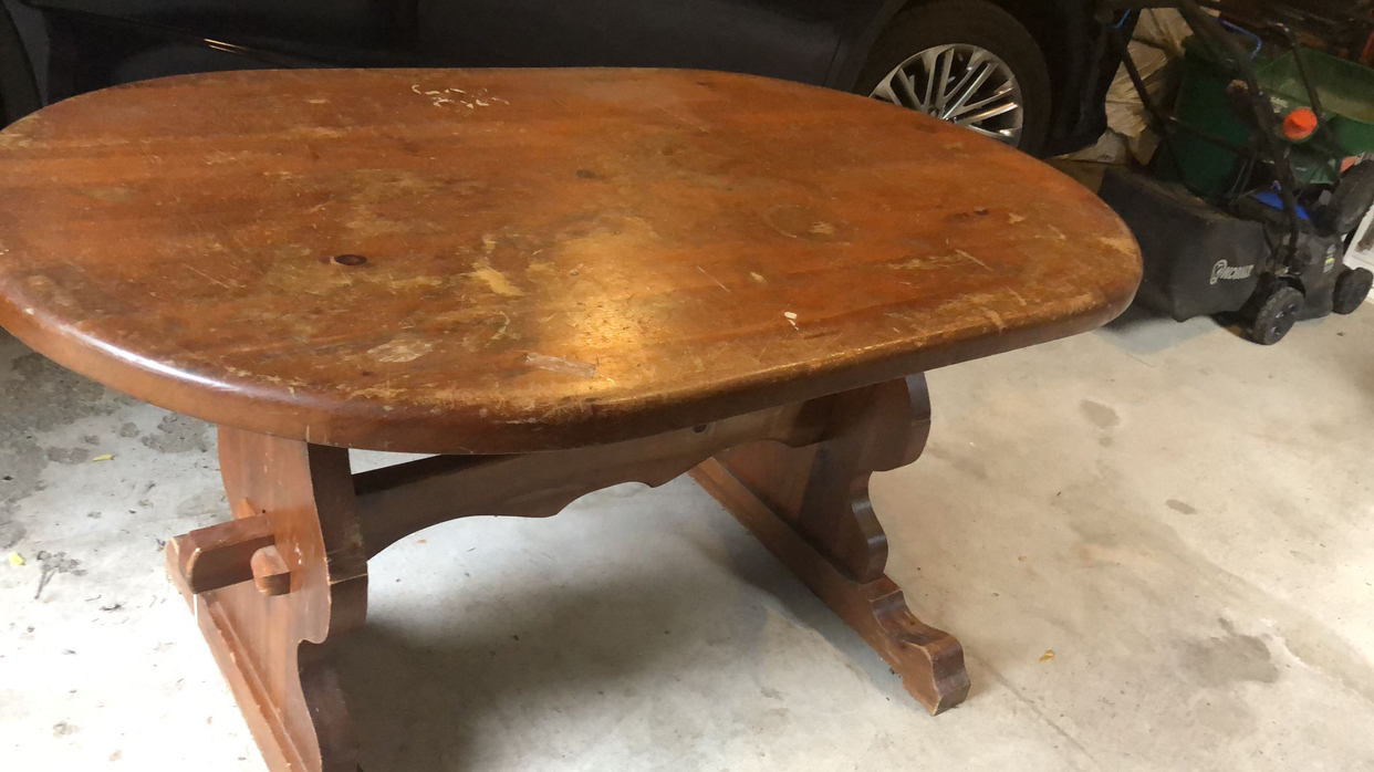 Wooden table - photo 2