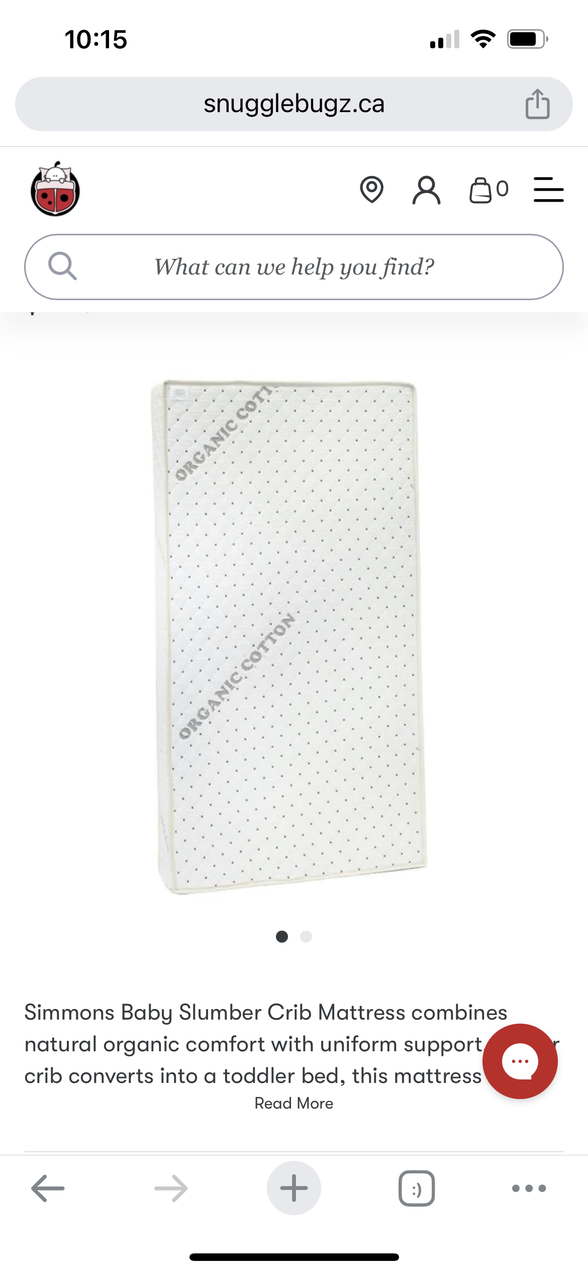 Organic Cotton Baby Crib Mattress NEW - photo 3