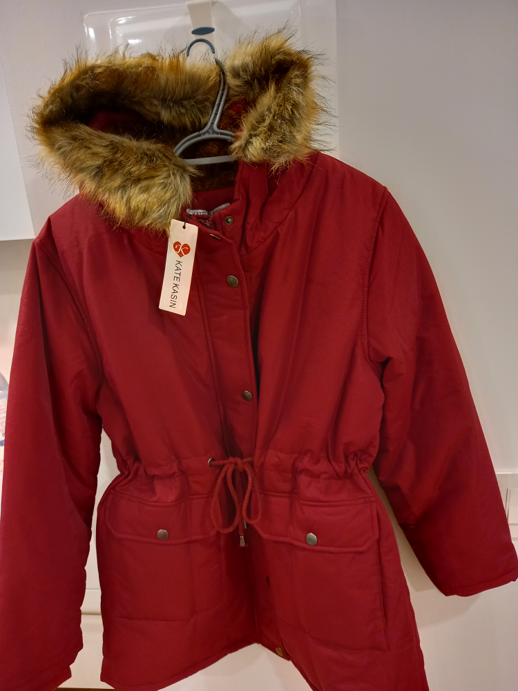 Brand New Women's Winter Hooded Coat Faux Fur Parka ❄️ thumbnail