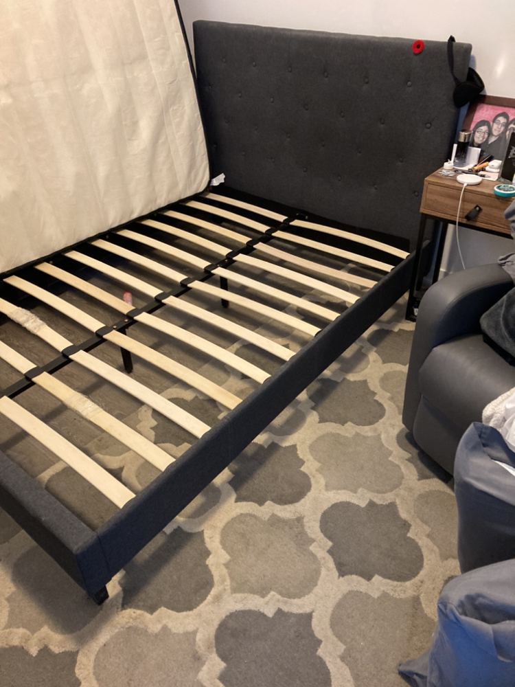 Bed and mattress