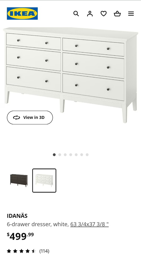 Ikea dresser Almost New - photo 3