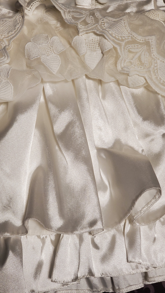 Size 2T- 3T toddler girl white dress - photo 3