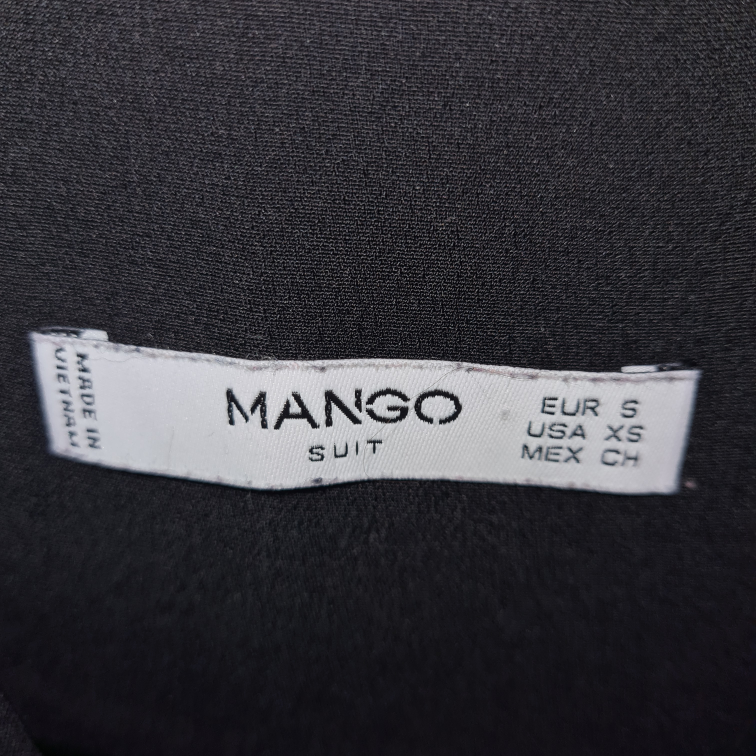 Mango - Black sleeveless top image indicator(3)