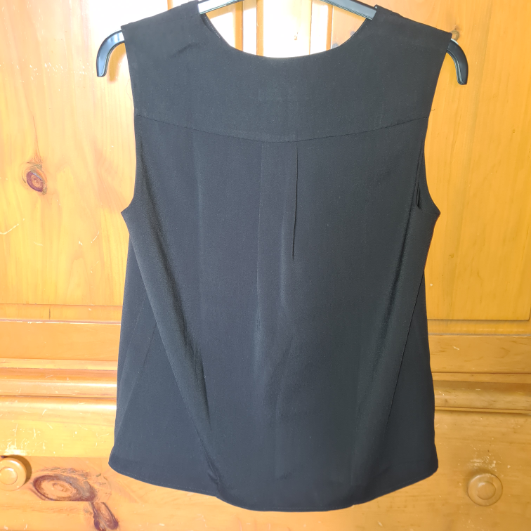 Mango - Black sleeveless top image indicator(4)