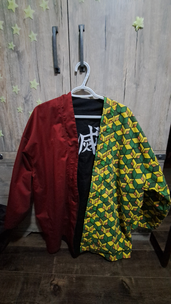 Demon Slayer Giyuu/Hashira Reversible Jacket image indicator(3)
