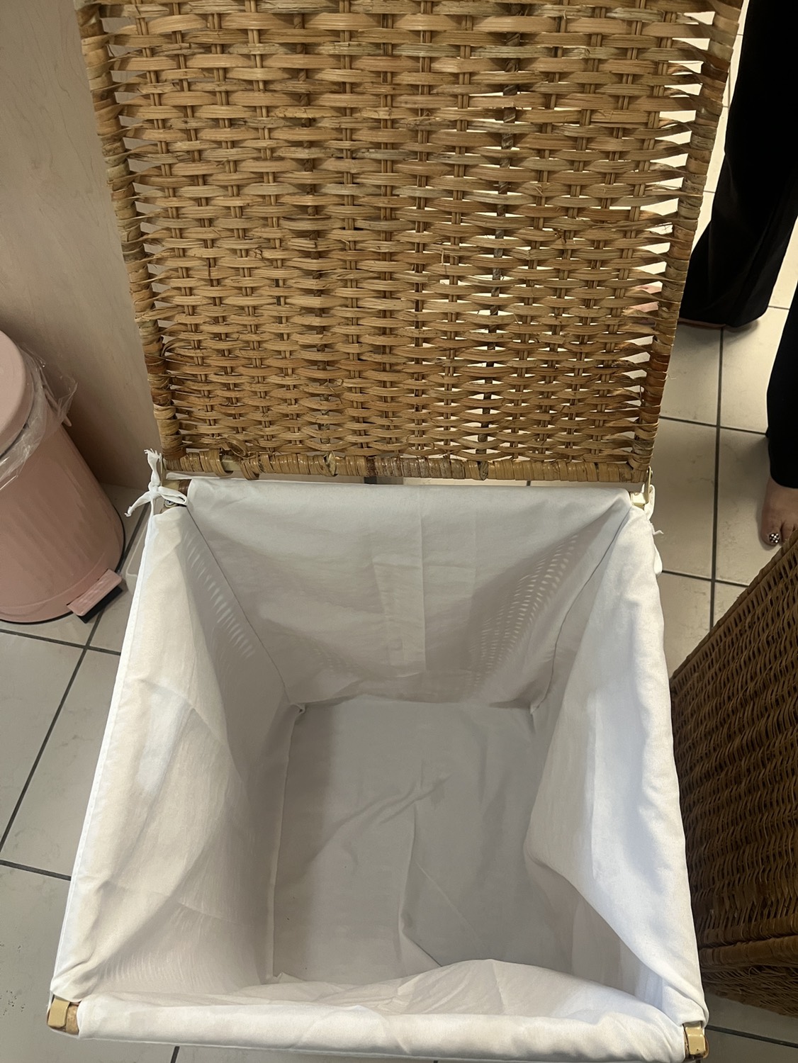 Wooden Laundry Basket - photo 3