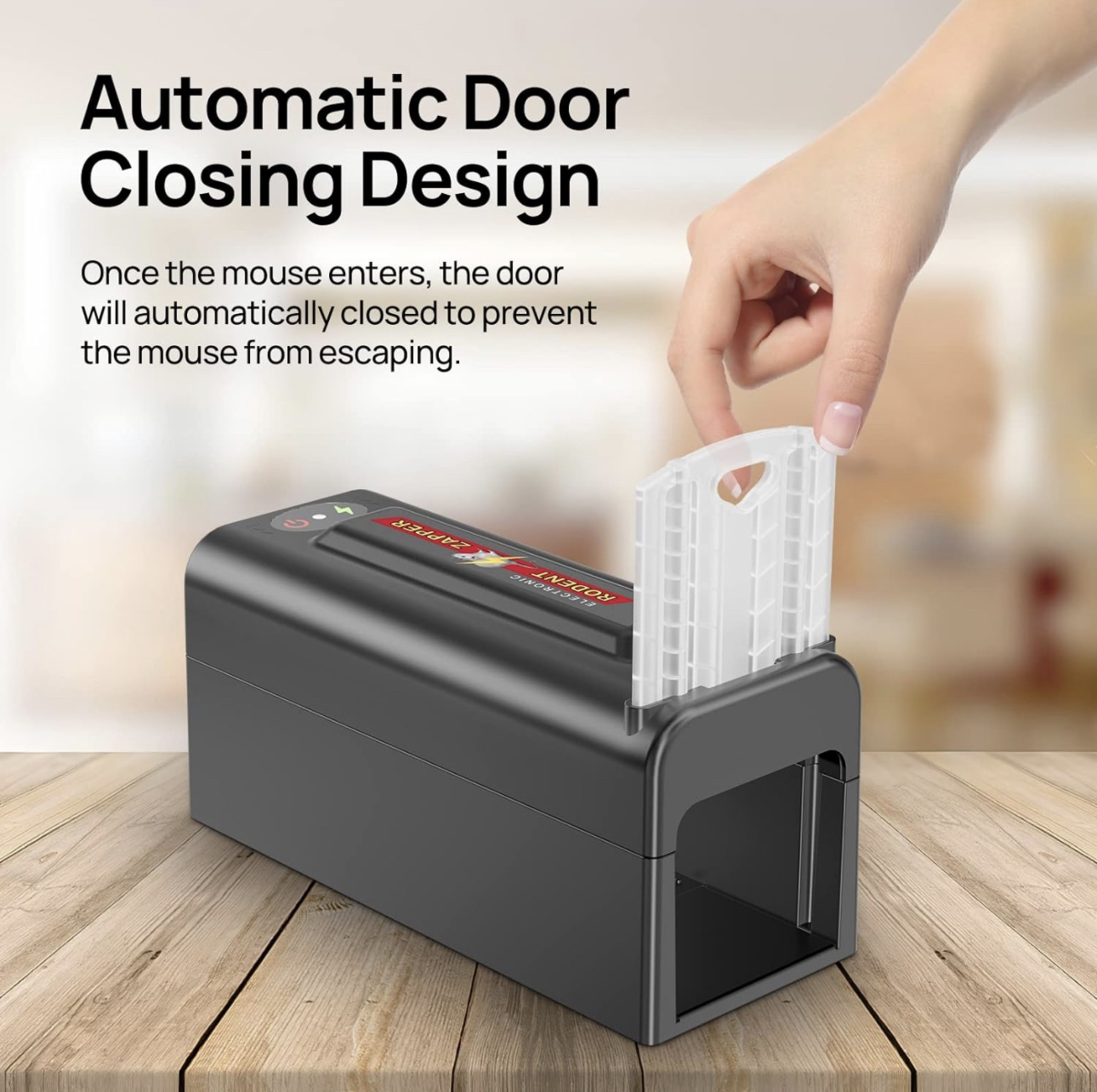 New Electric Rat Trap Indoor,Powerful Voltage Upgraded image indicator(7)