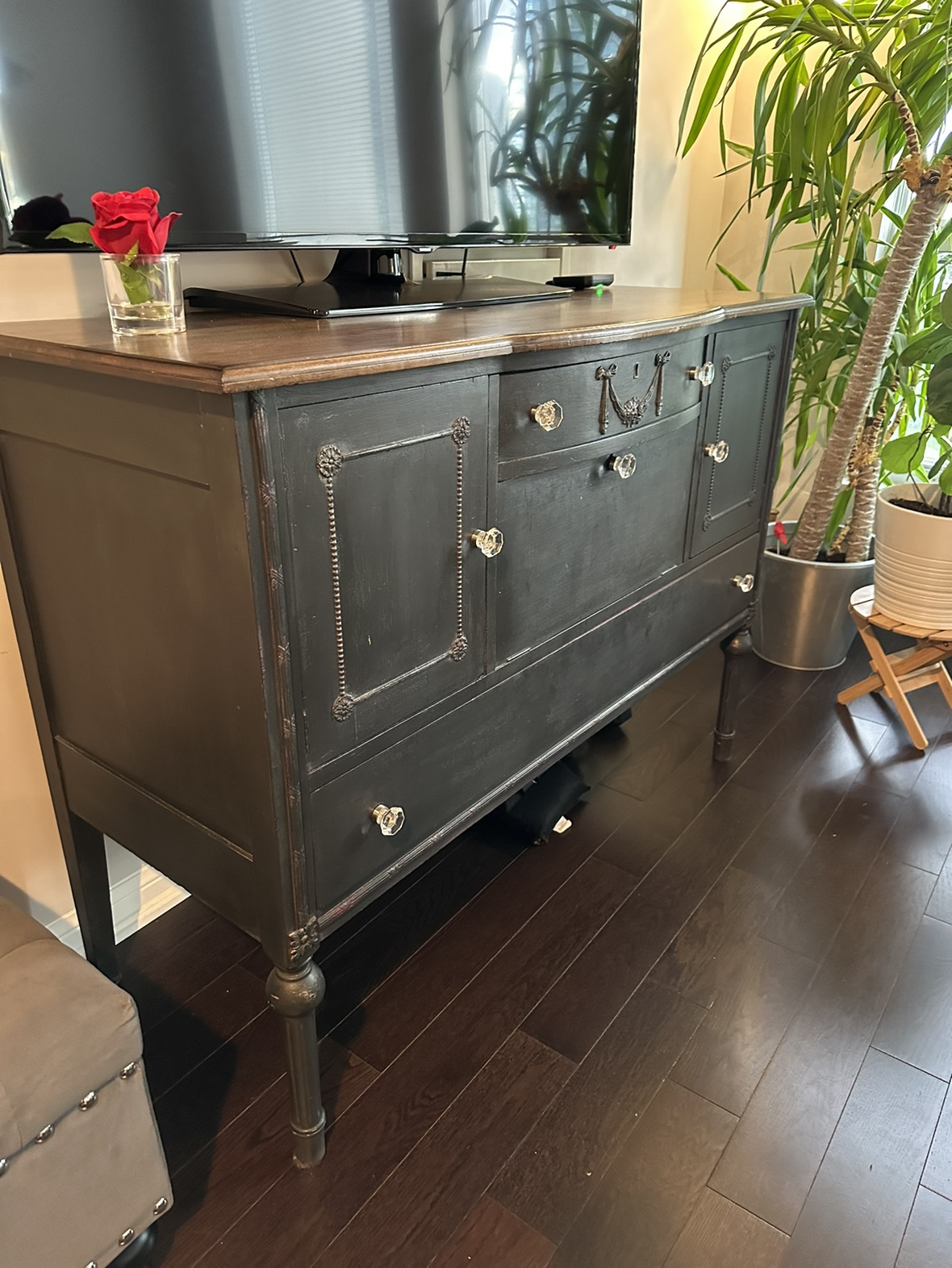 Solid wood side board, credenza, or dresser - photo 2