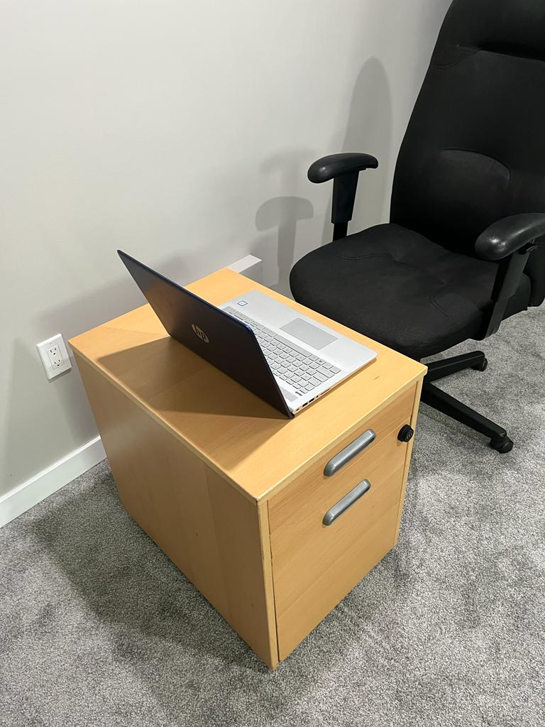 Wood cabinet with cam lock - photo 3