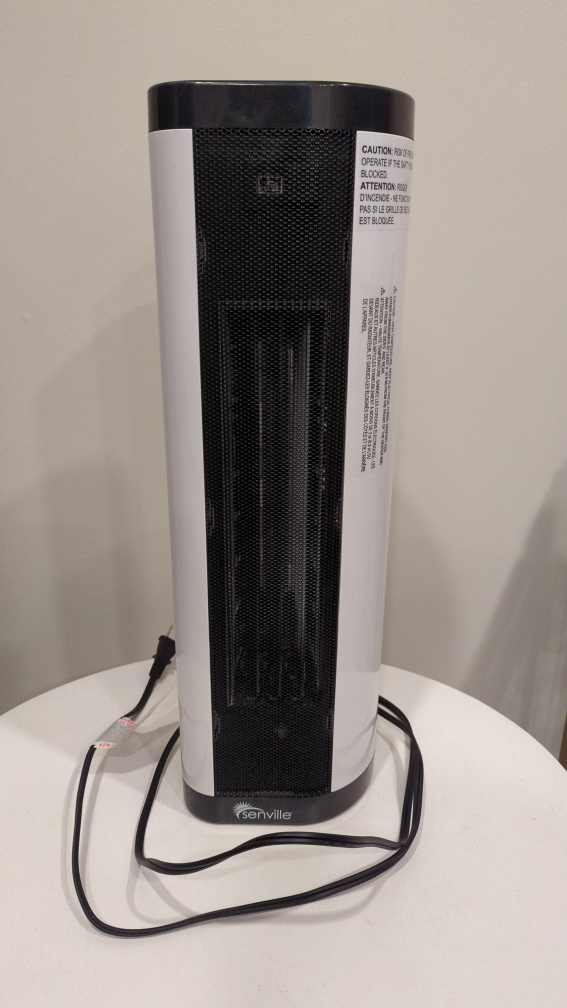 Eco space heater with thermostat thumbnail