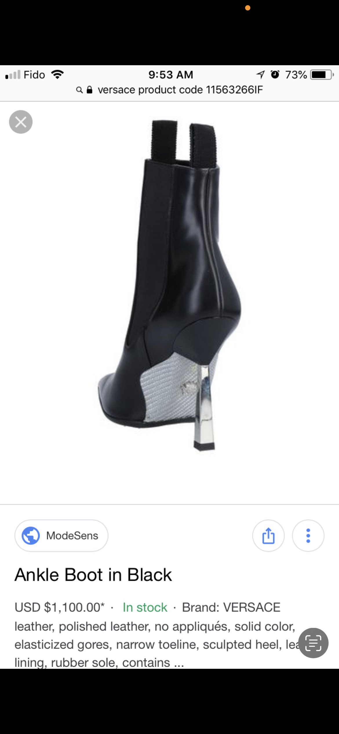 New Versace Ankle Boots image indicator(3)