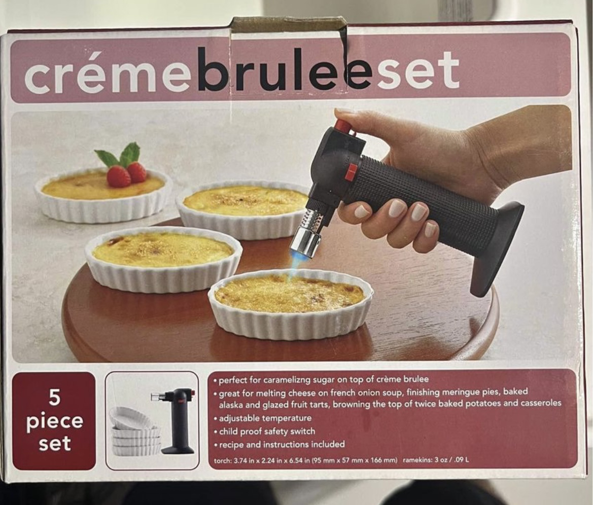 Crème Brûlée set