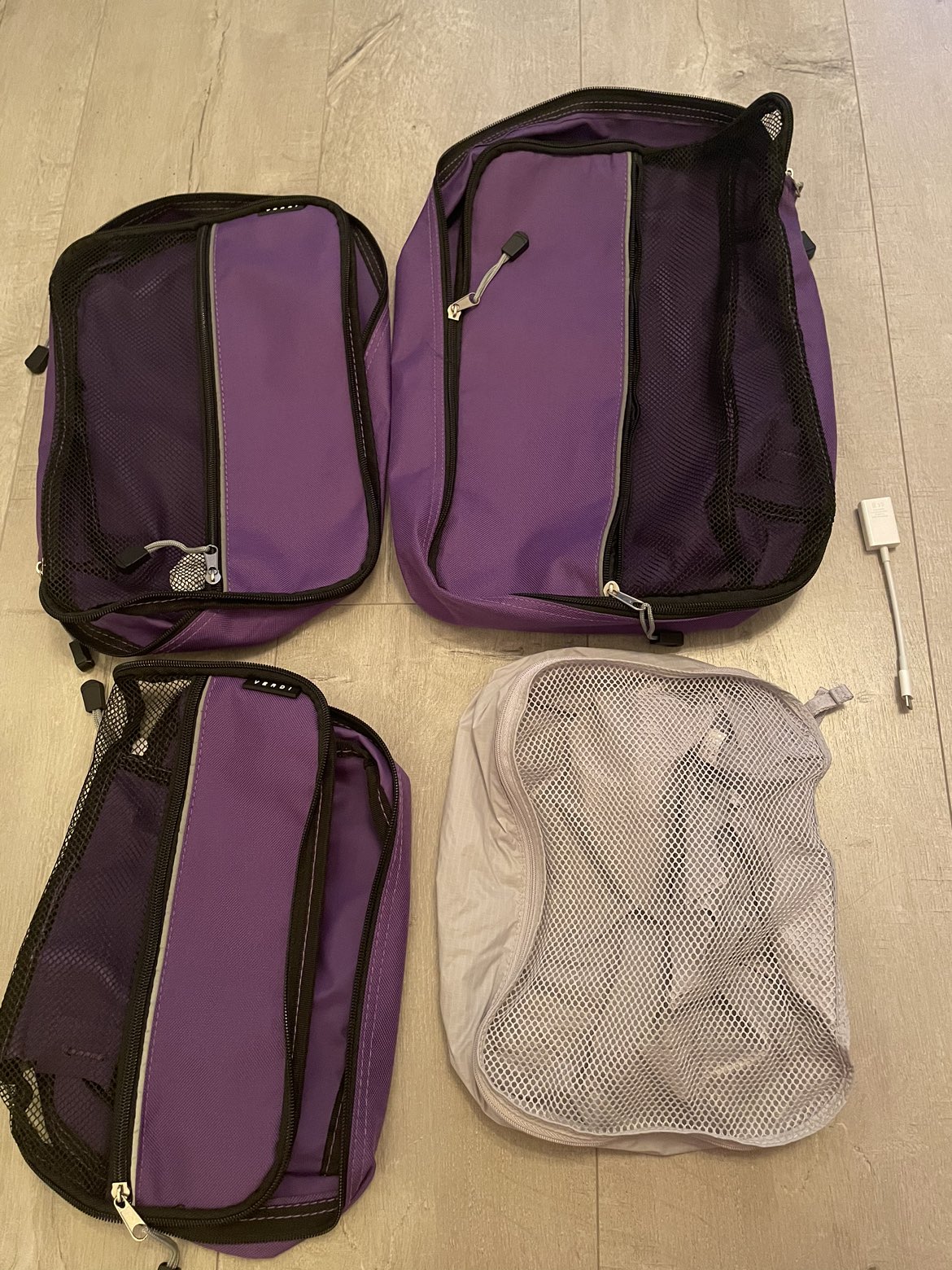 9 travel packing cubes - photo 2