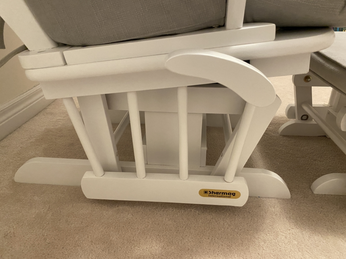 Shermag Glider (Rocking Chair) and Ottoman SET image indicator(2)