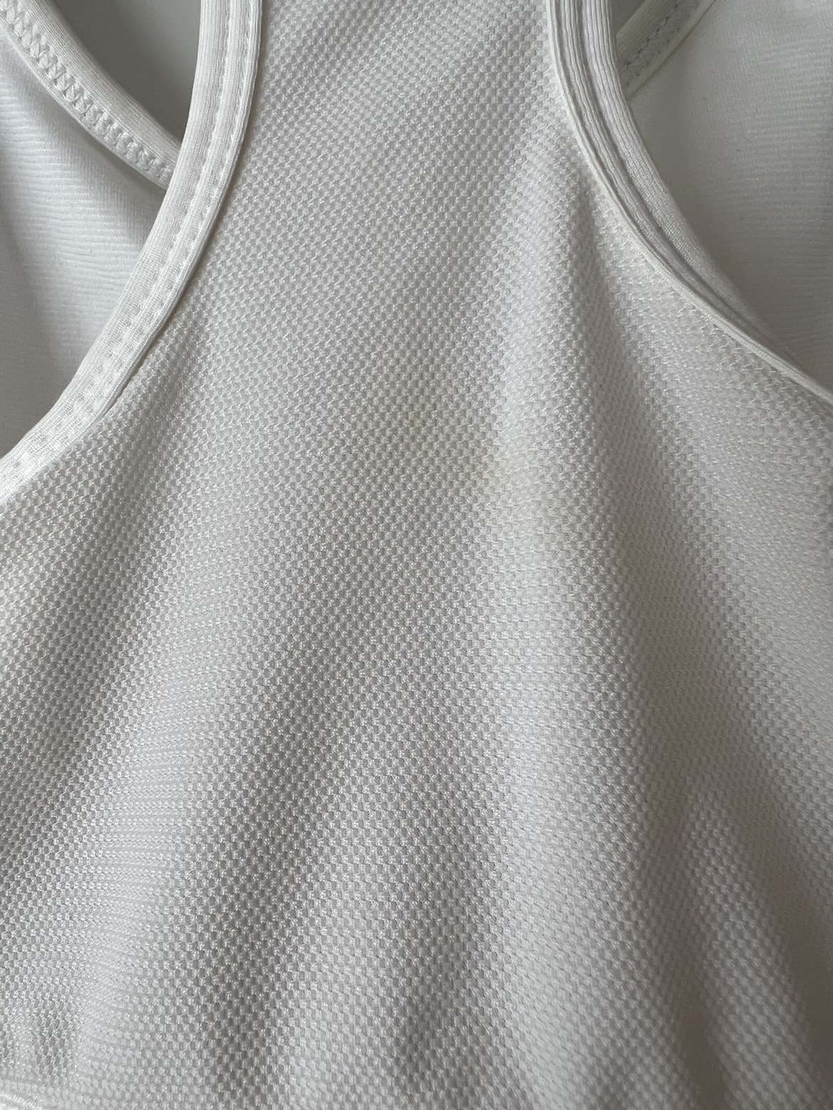 BNWT adidas white sports bra image indicator(5)