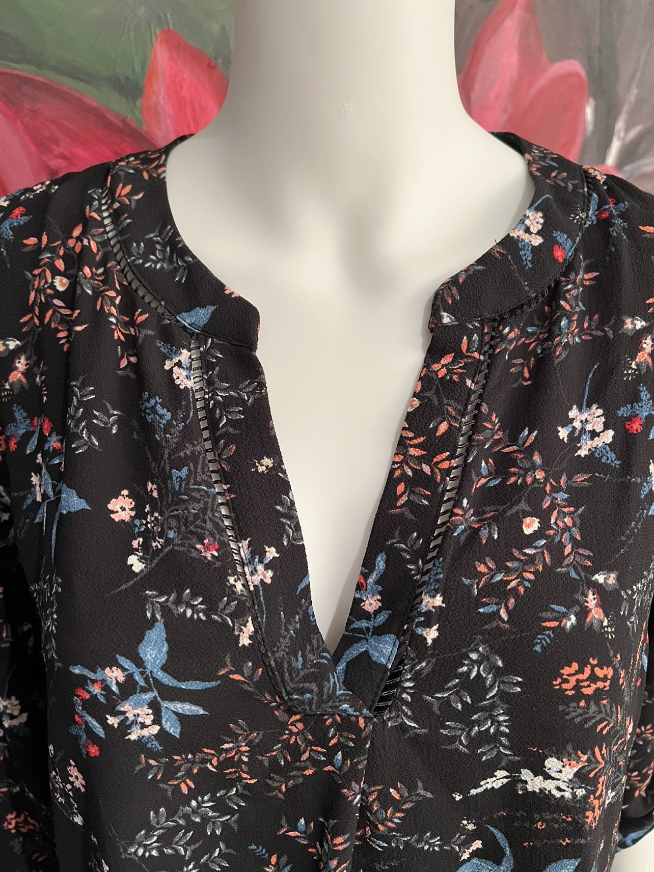 Top - floral - size medium image indicator(4)