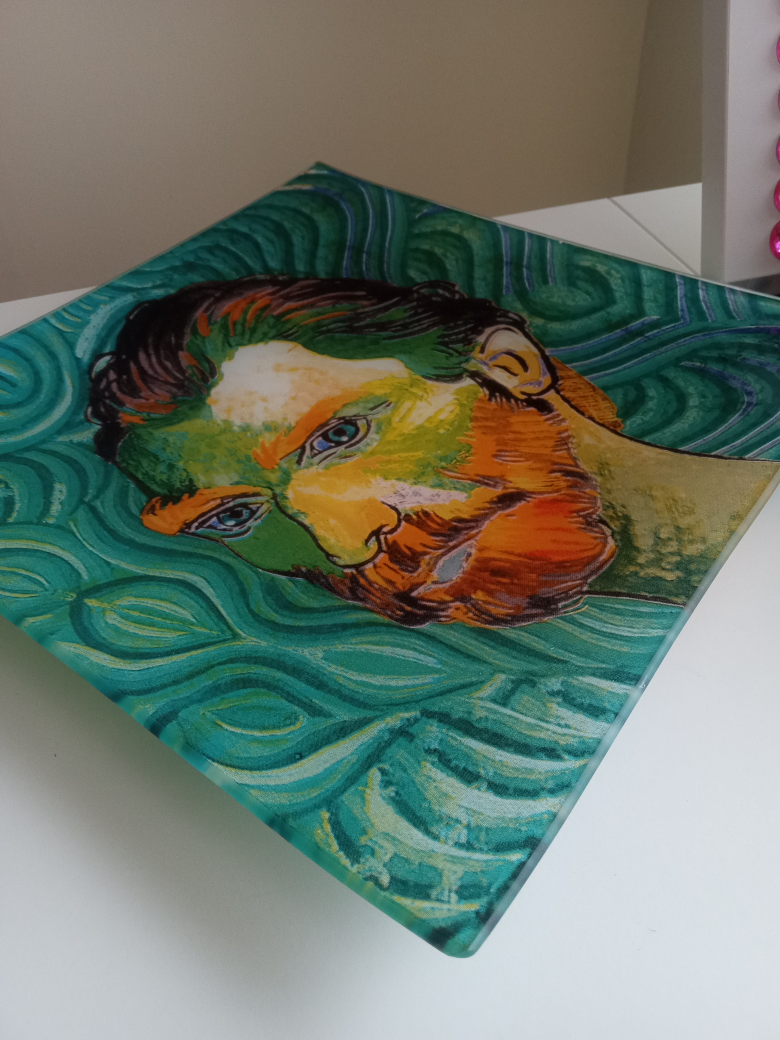 Van Gogh Self Portrait Platter