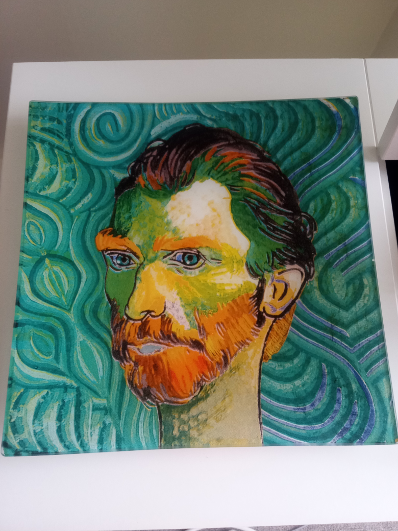 Van Gogh Self Portrait Platter - photo 2