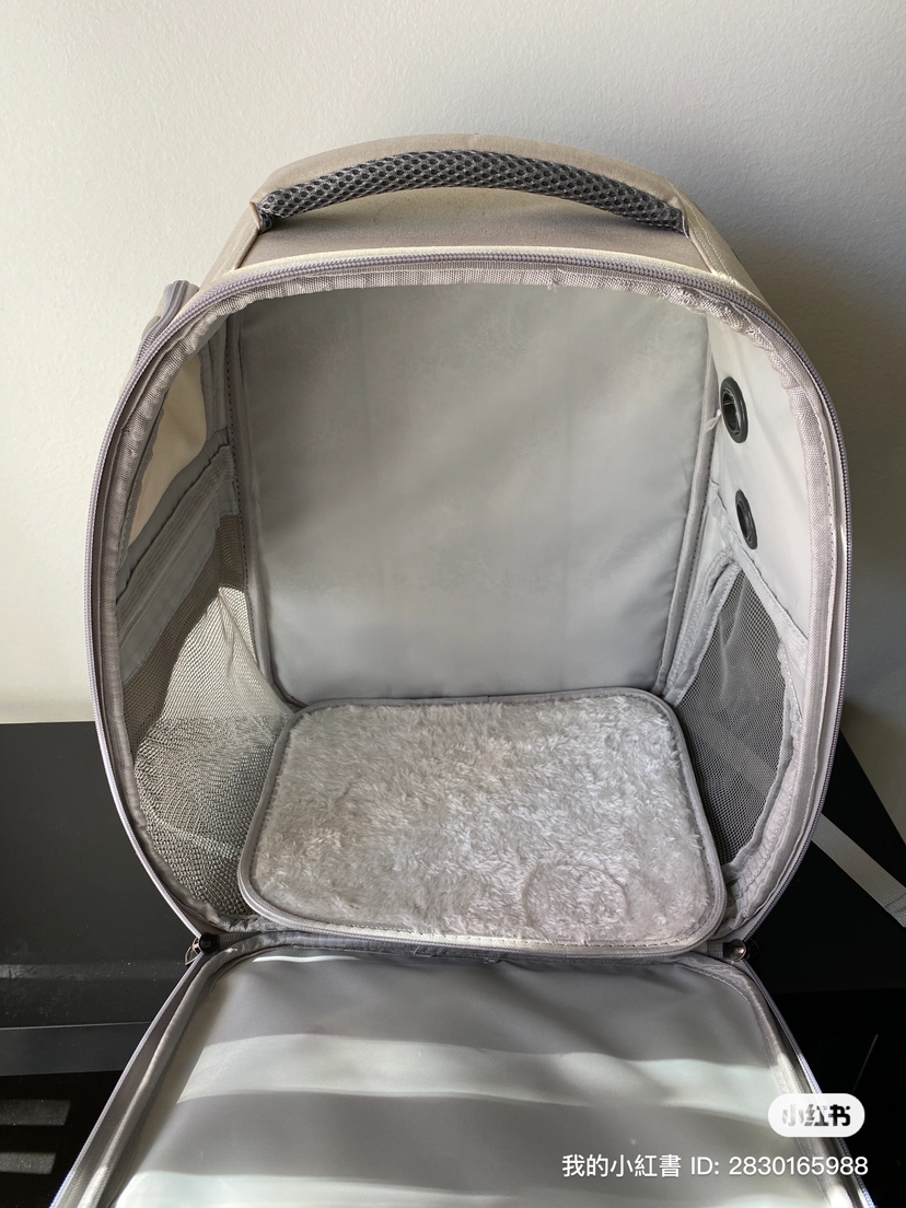 Pet carrier backpack window for cat - photo 3