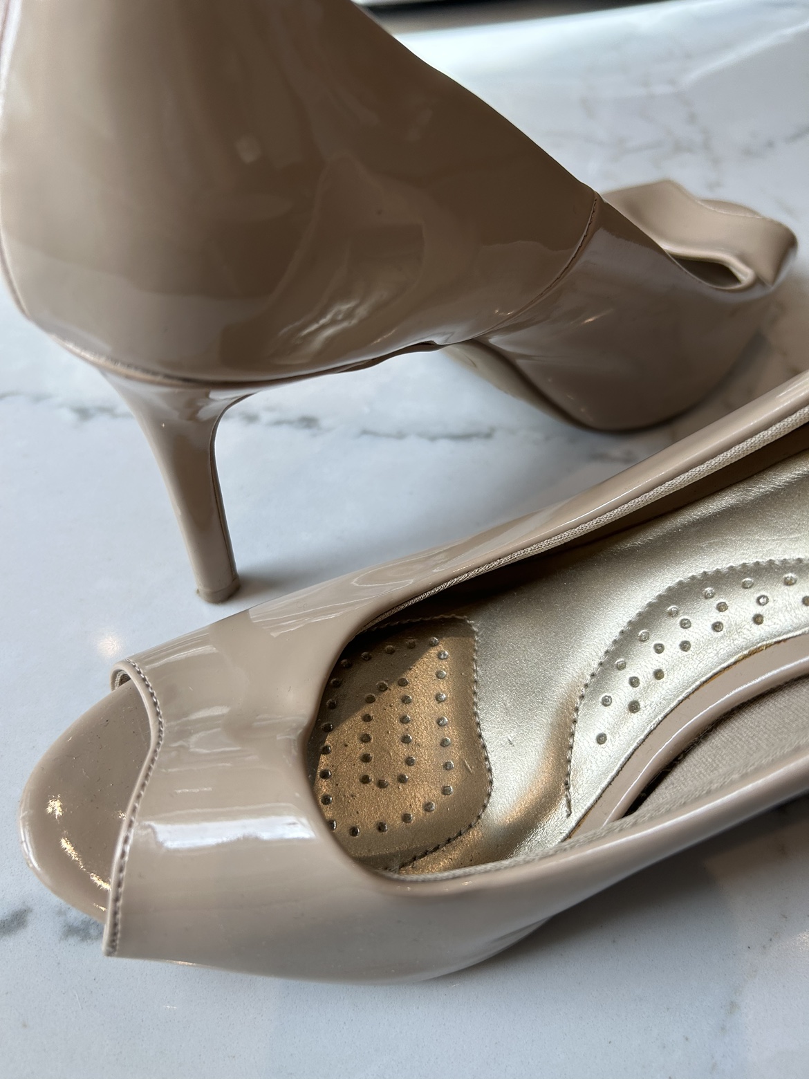 Nude heels
