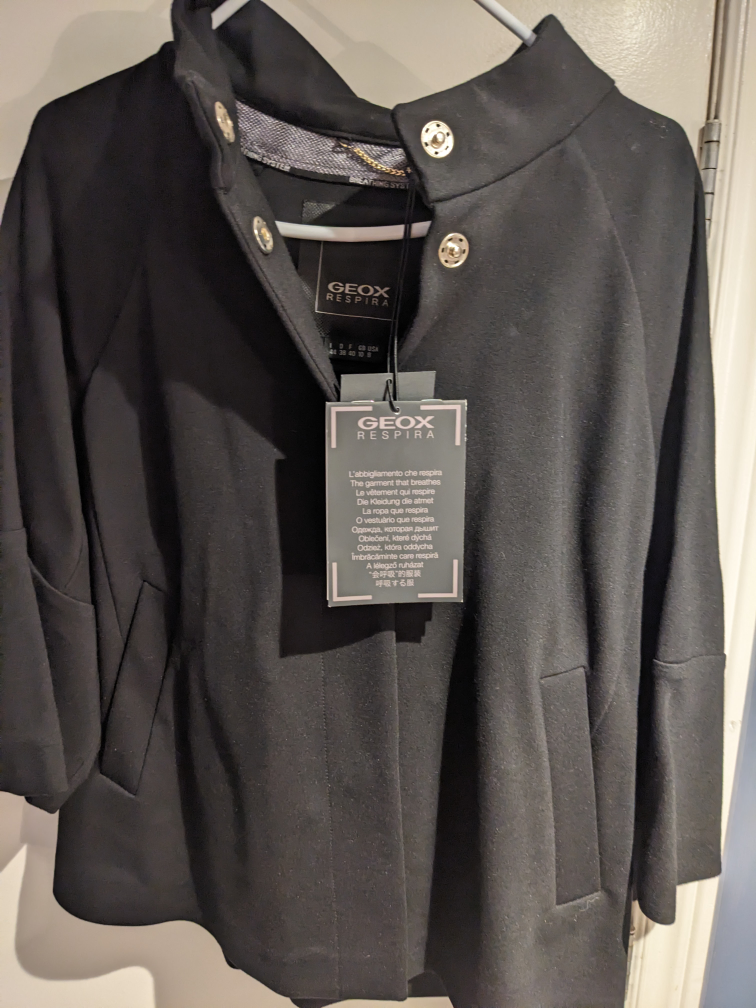 geox size 8/10 women's dressy Pancho brand new image indicator(3)