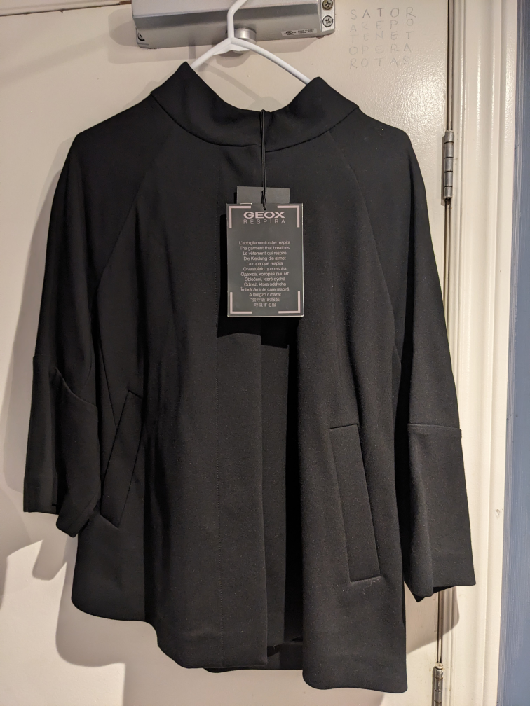 geox size 8/10 women's dressy Pancho brand new image indicator(6)