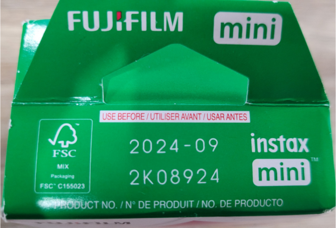 Fujifilm INSTAX Mini Instant film twin pack(20 exposures) image indicator(4)