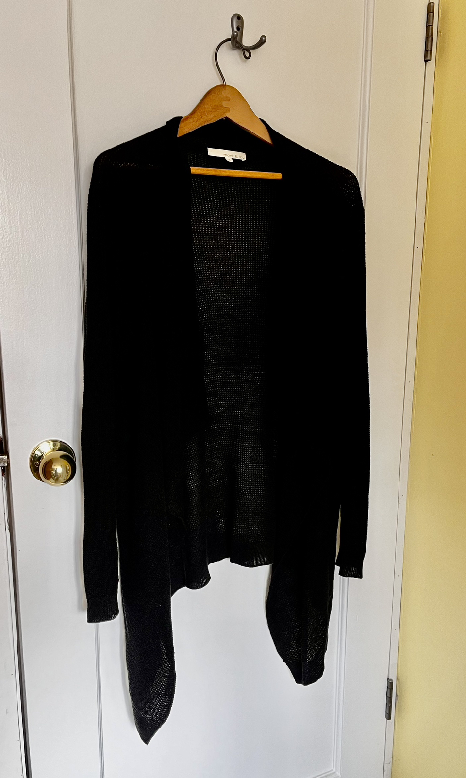Monk and Lou black cardigan thumbnail