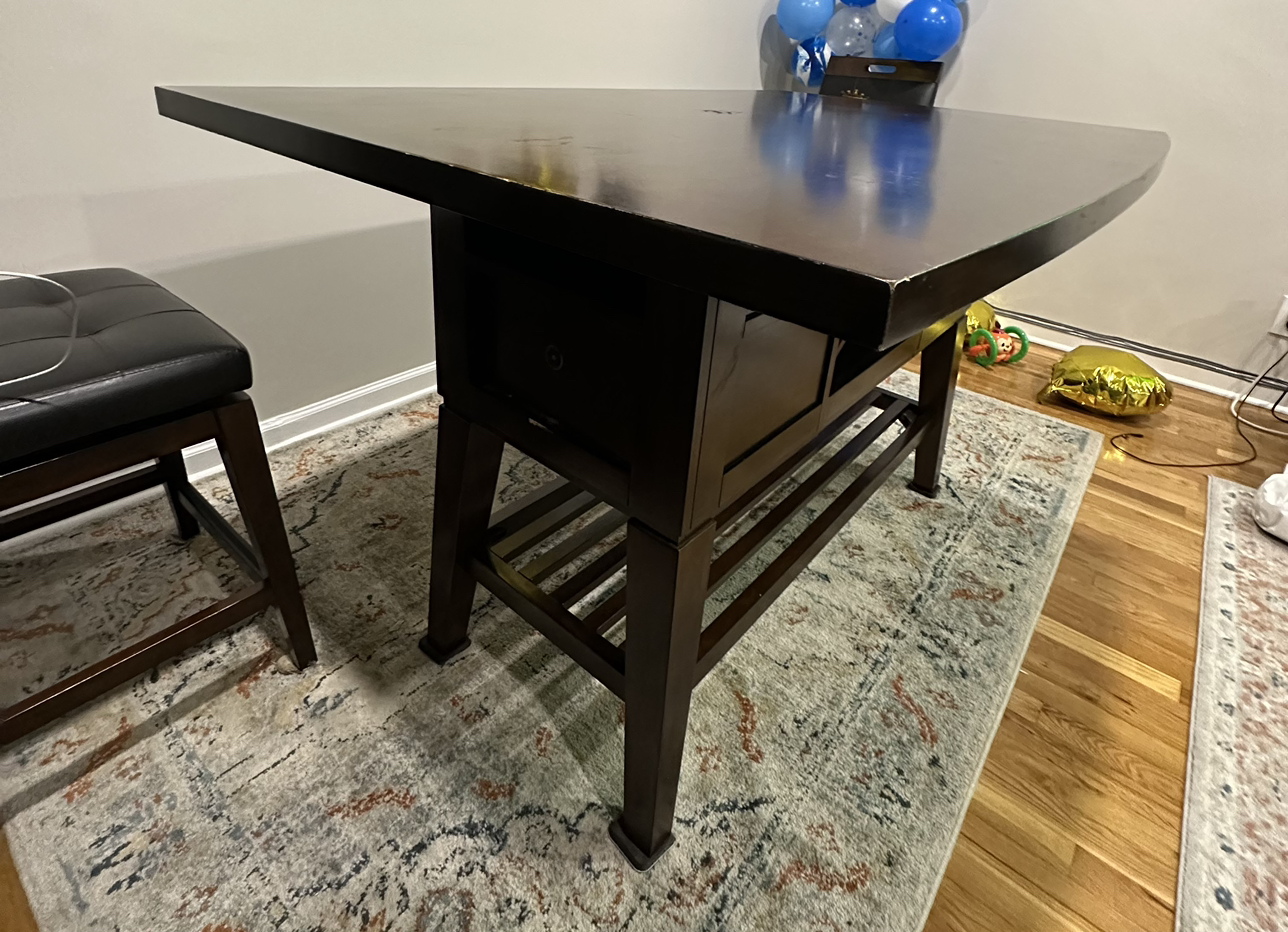 Dining table and 6 chairs - photo 3