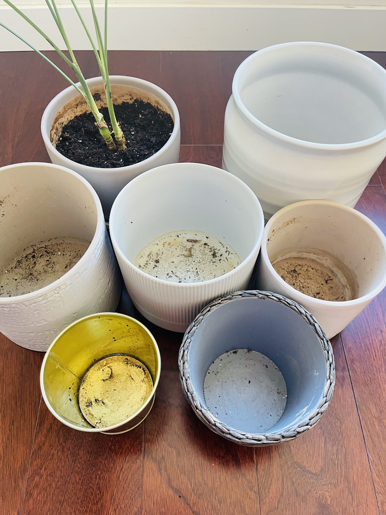 6Ikea Pots + 4 Stands - photo 3