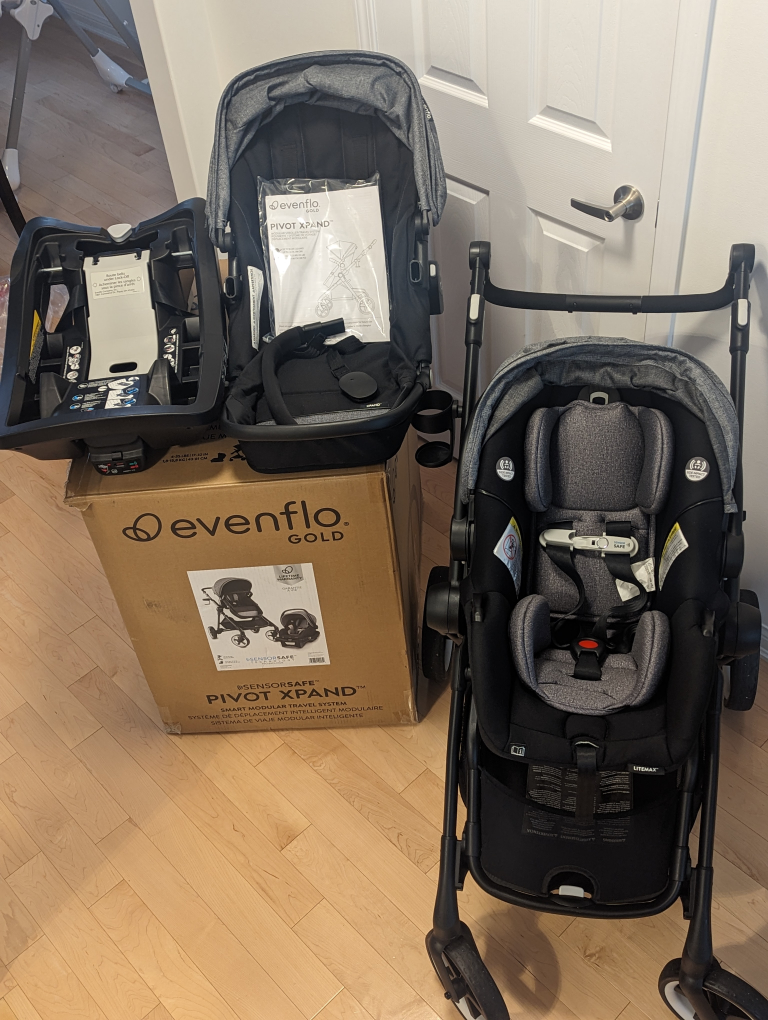 Stroller + Infant car seat +Car seat base