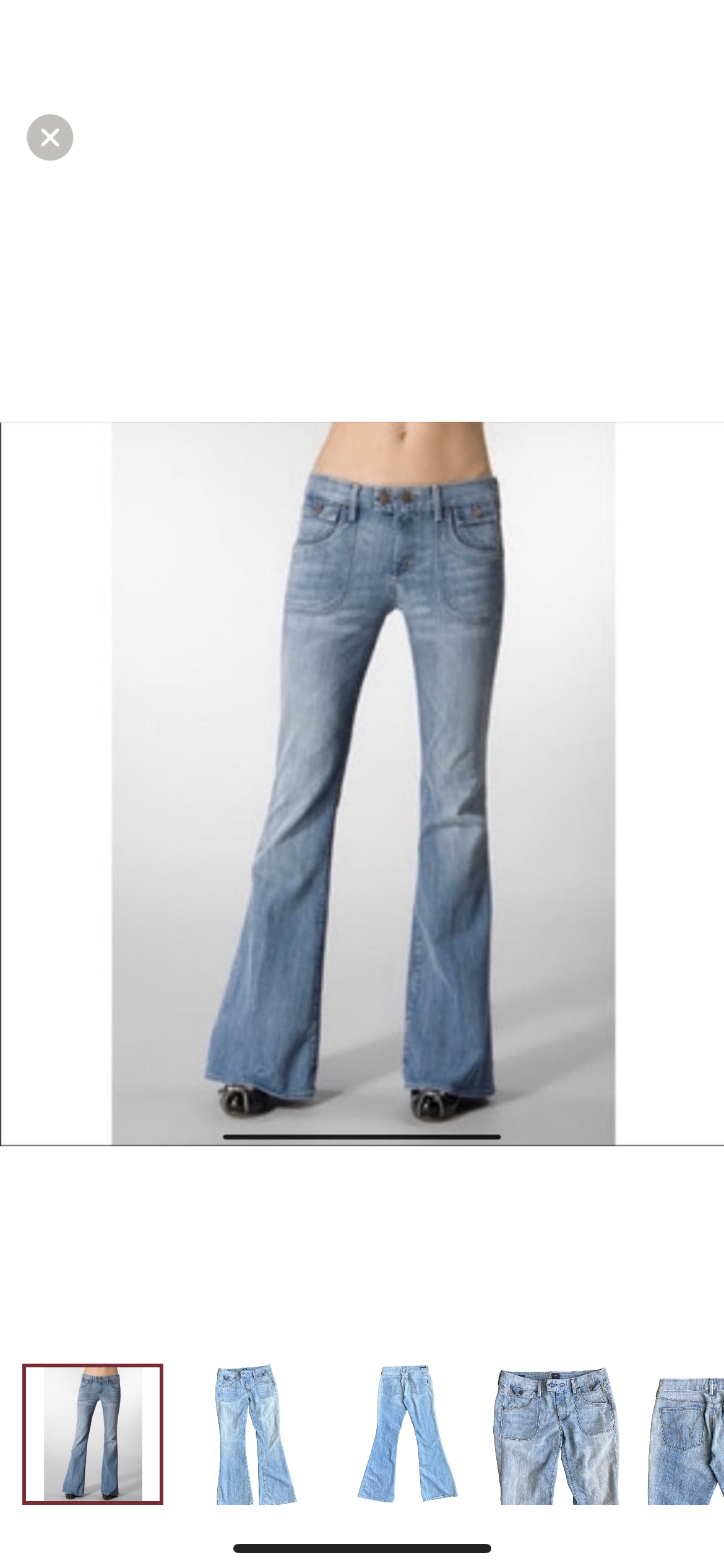 COH flare jeans thumbnail