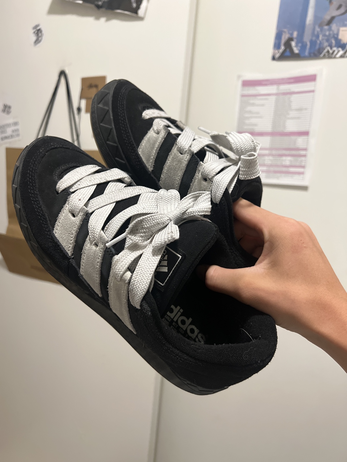 Adidas Adimatic sb shoes size 8.5 8/10 condition no box thumbnail