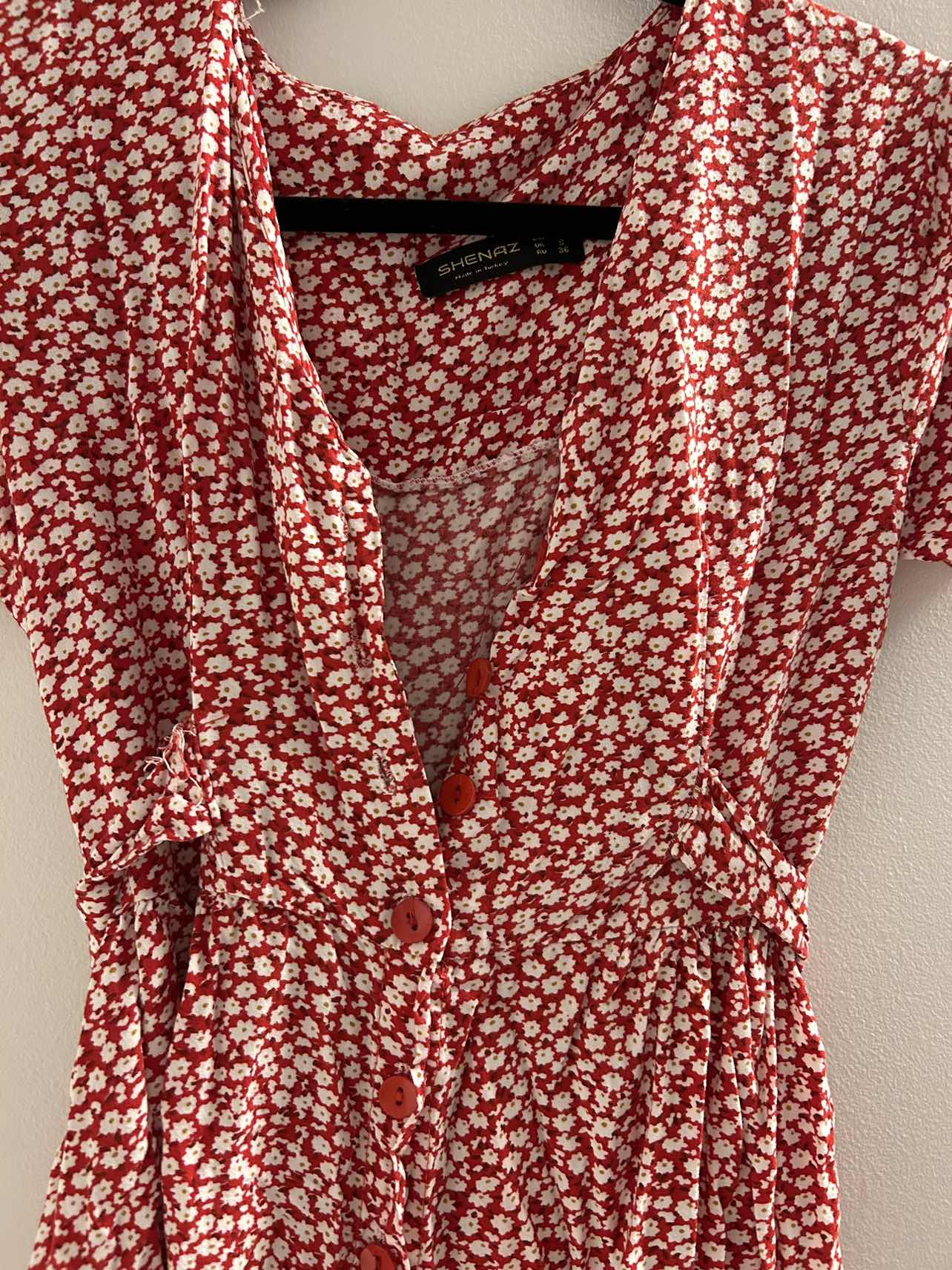 Red Floral Dress - photo 2