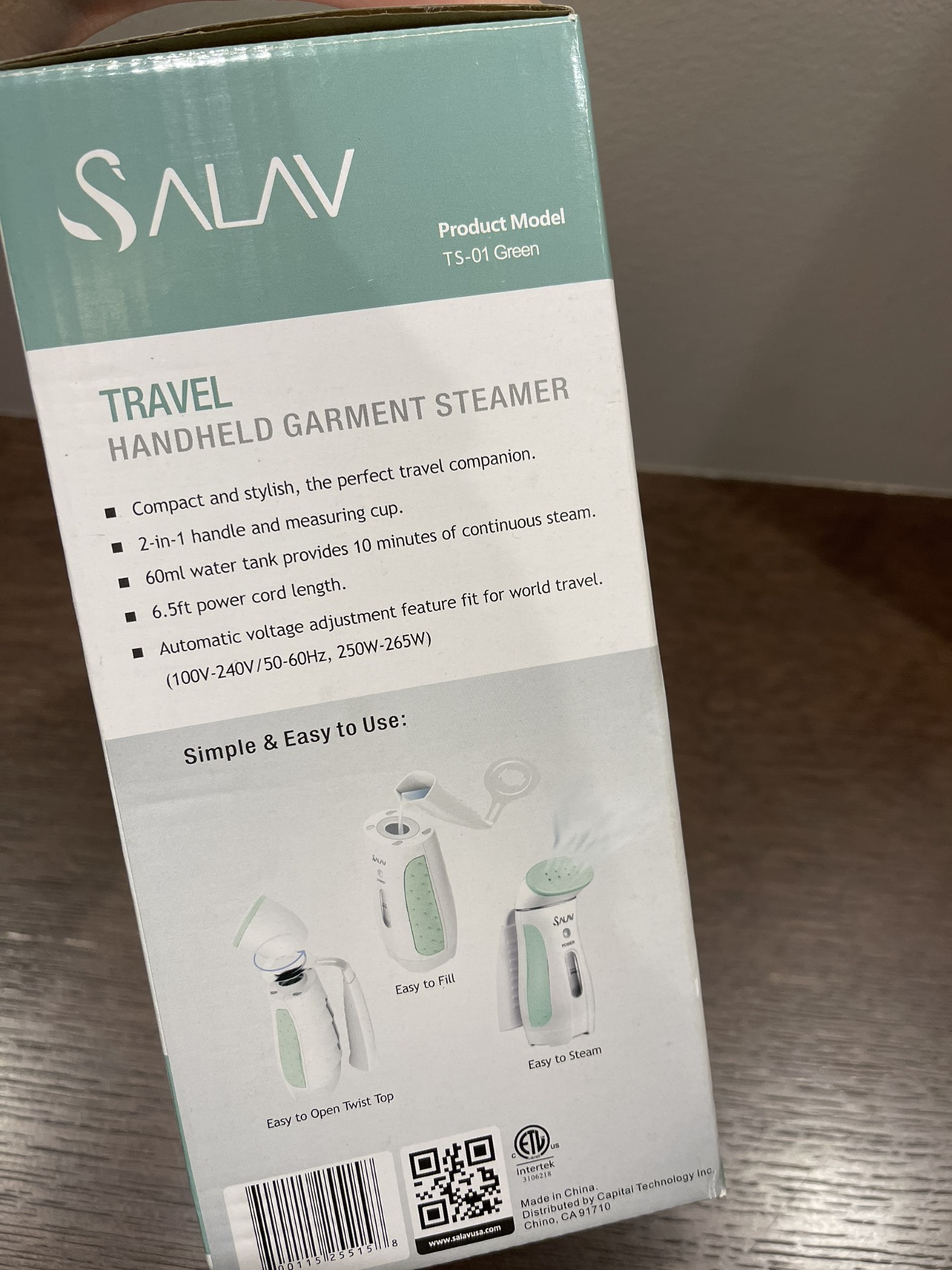 Travel Handheld Garment Steamer - photo 4