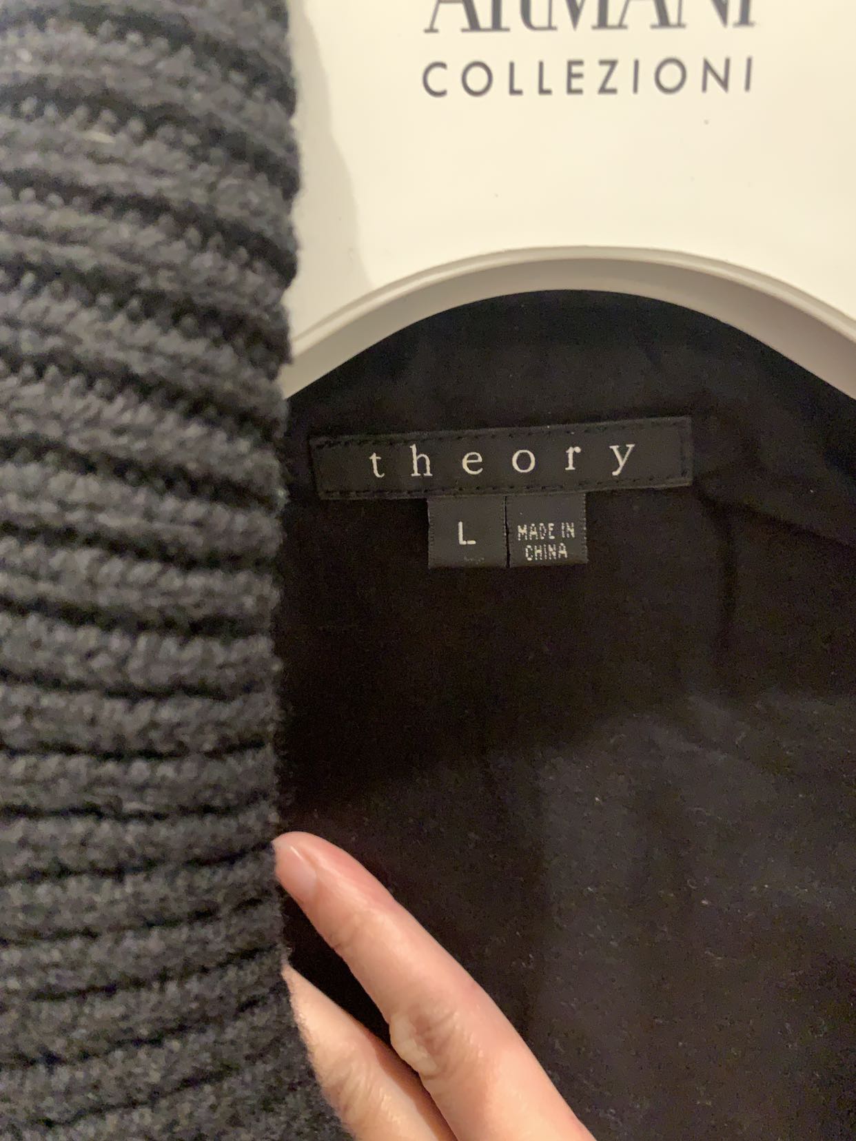 Theory leather jacket - photo 4