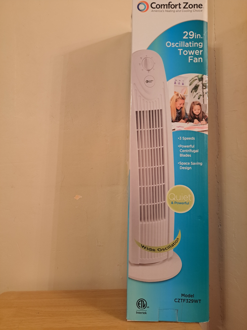 Comfort Zone Oscillating Fan