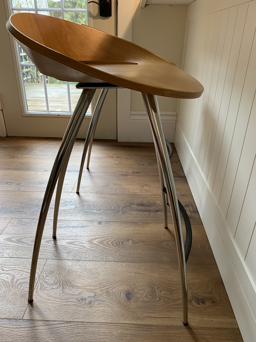 Two stylish swivel counter stool - photo 2