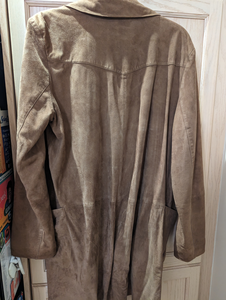 Zara Goat Leather Suede Jacket image indicator(2)