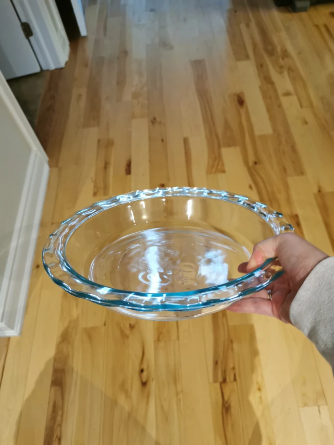 PYREX Baking 9.5 in. Glass Pie Dish 🍰 image indicator(4)