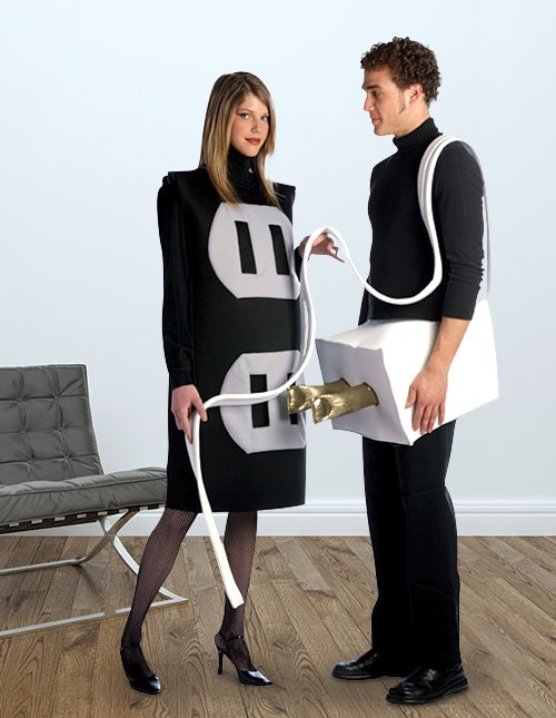 Couples Plug and Socket Costume