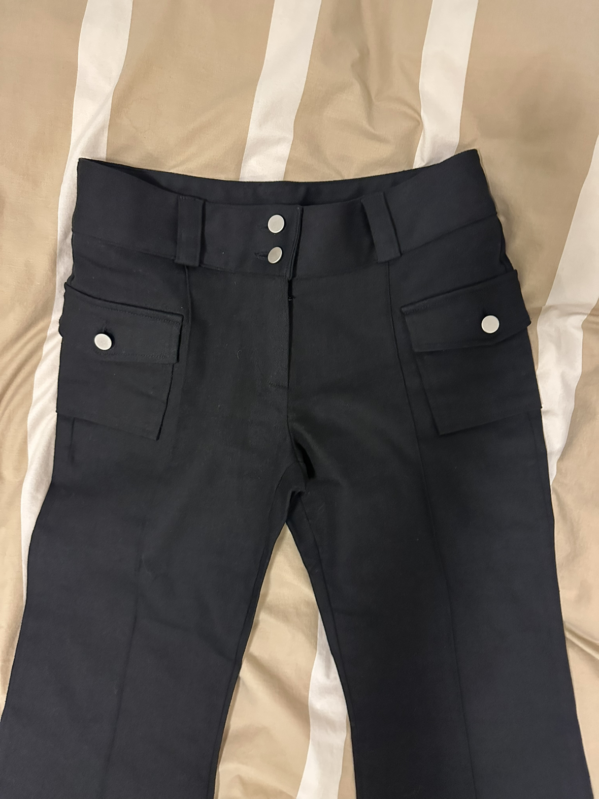 Black Flared Pants from Korean Brand 🦃 thumbnail