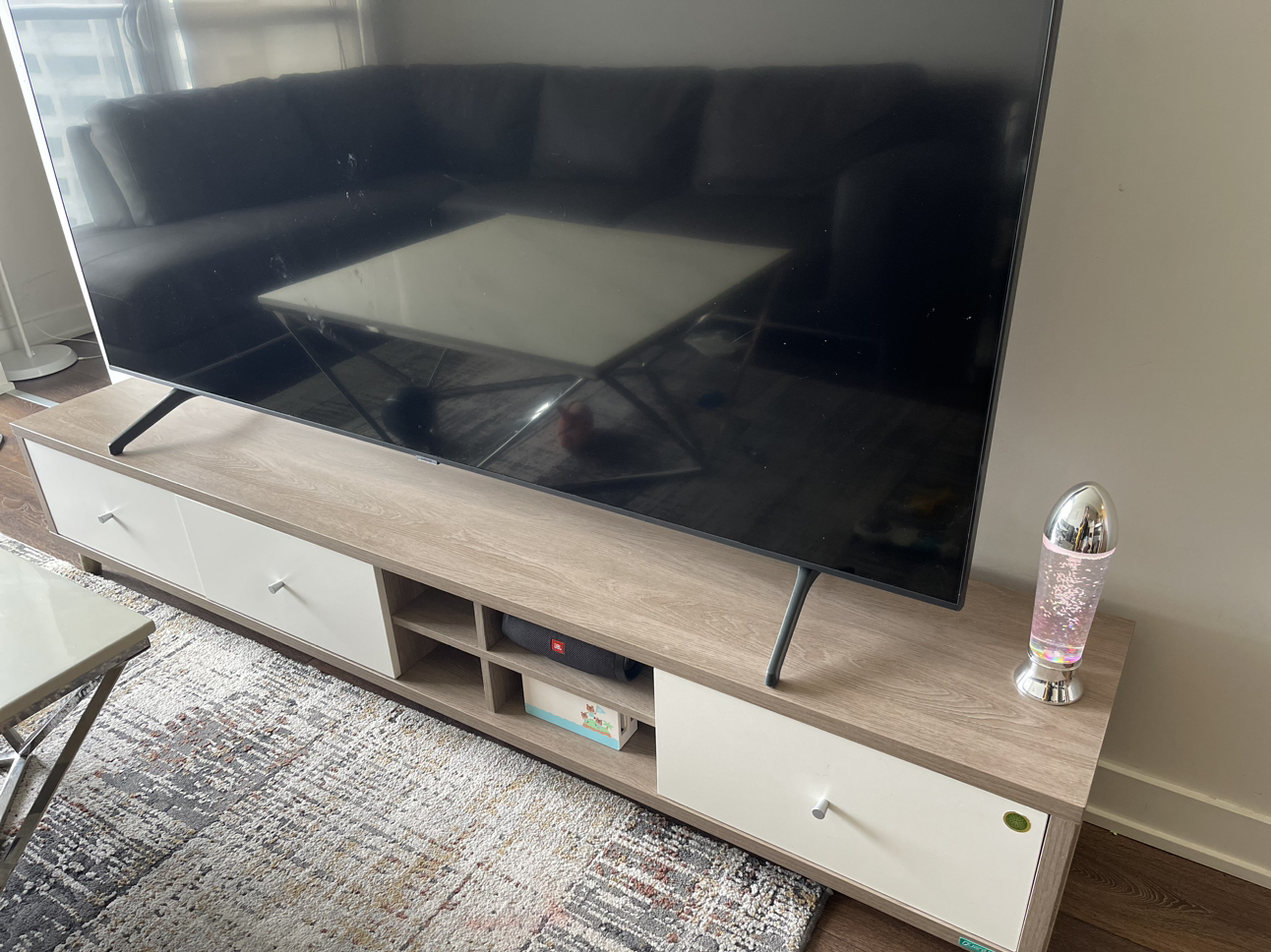 New TV Stand with Unique Color fits upto 75” TV - photo 2