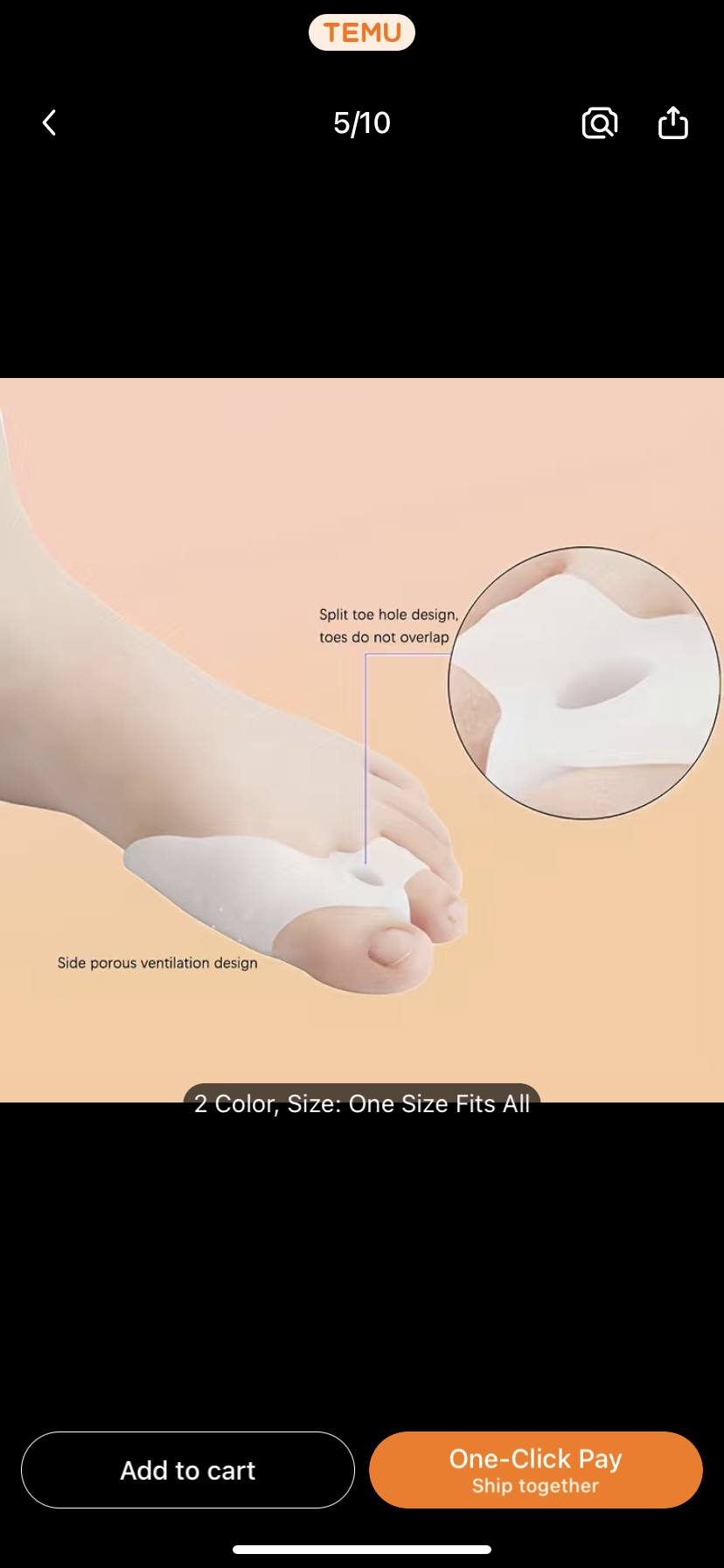 Bunion protector, toes spacer,Foot Pain Relief