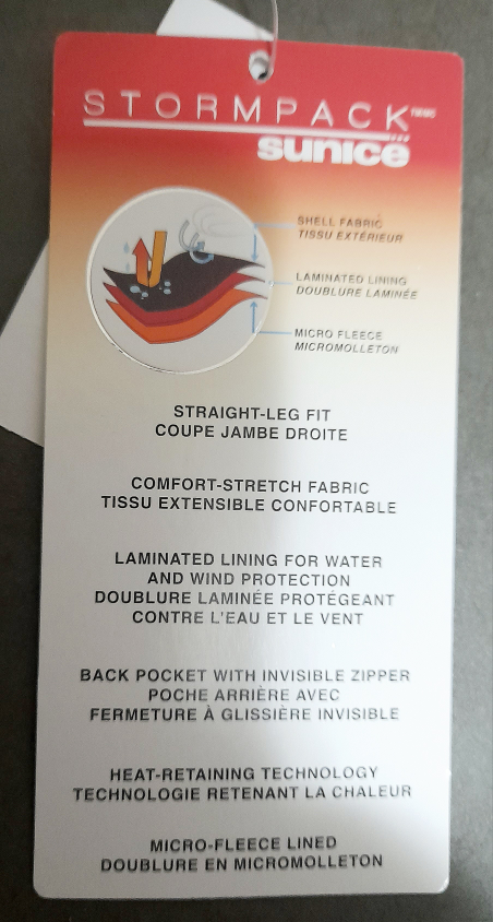 Brand New Sunice Stormpack Ladies Windproof Lined Snow Pant - photo 5