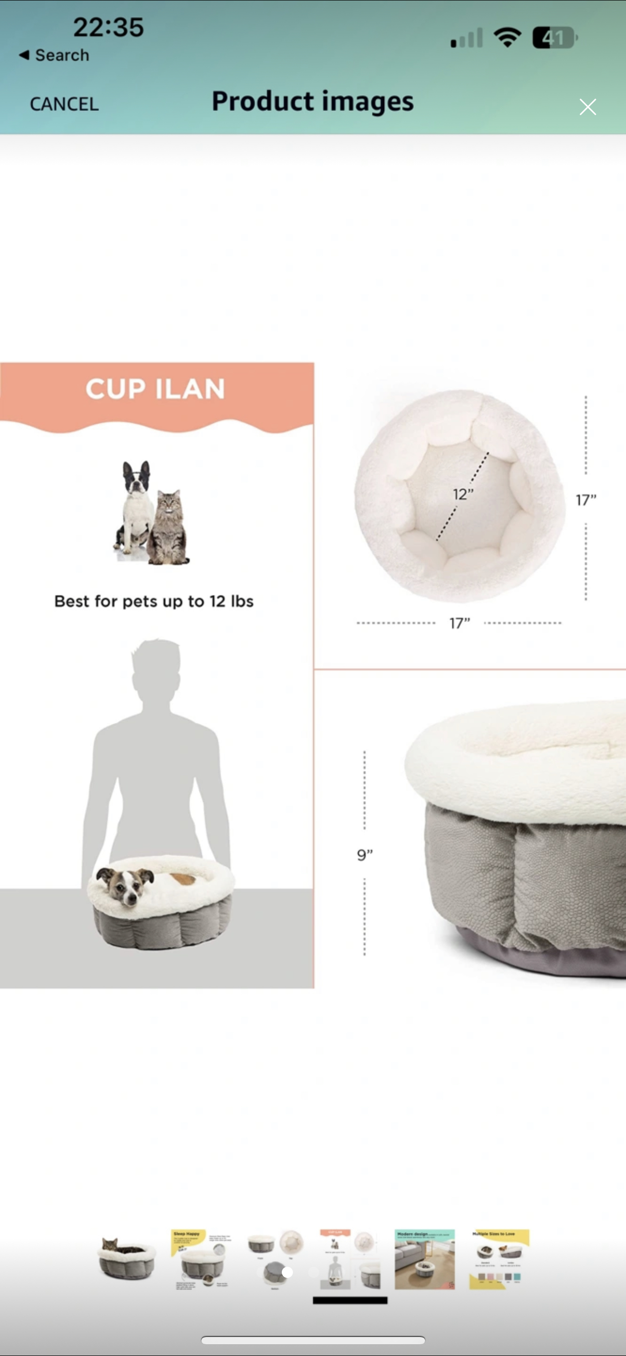Like new cat or dog bed❄️ - photo 3