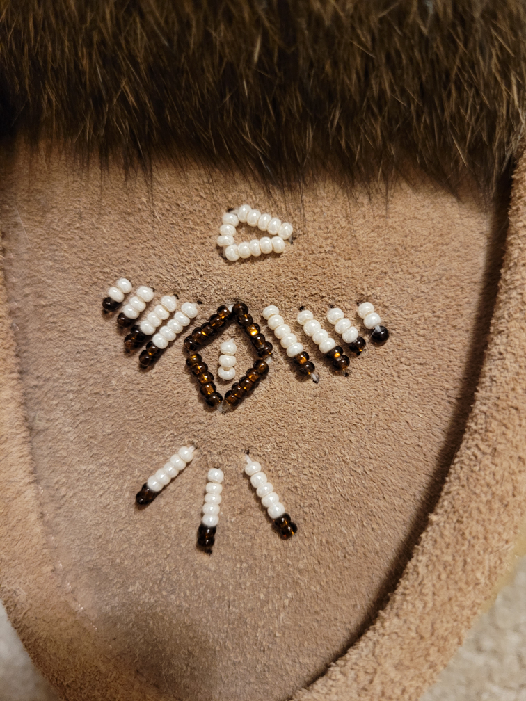 BNWT Genuine Leather and Fur Moccasins image indicator(2)