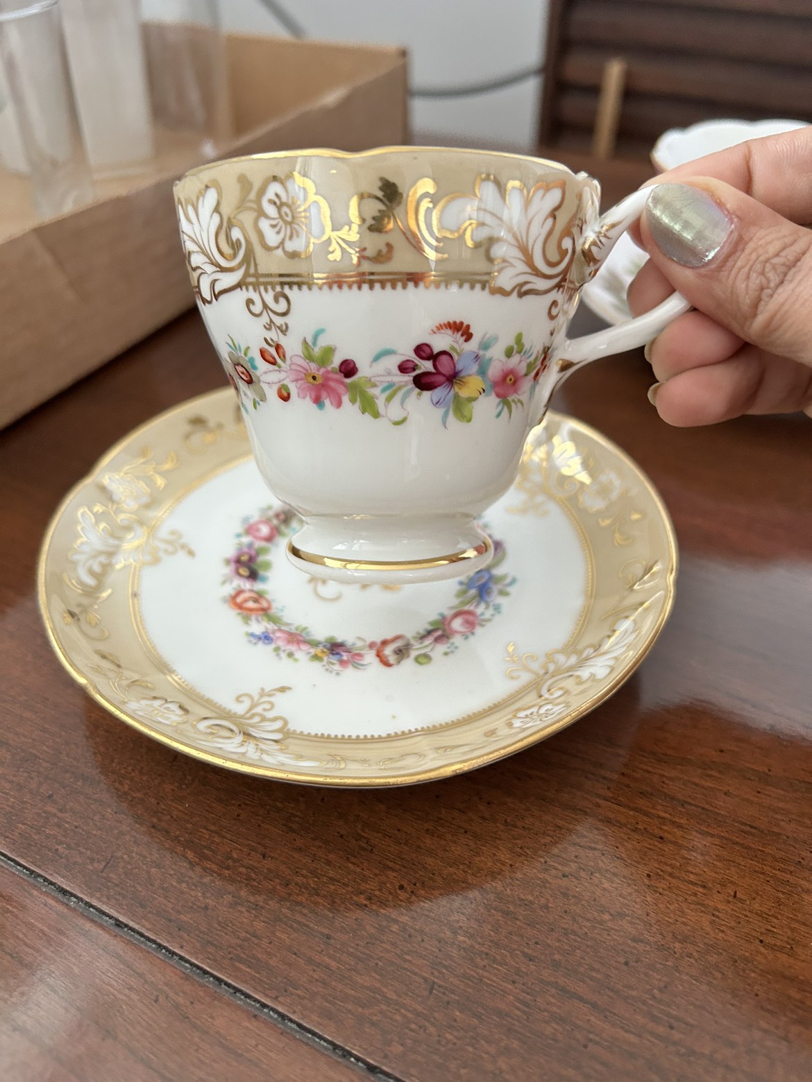Fine Bone China- Cup and Saucer thumbnail