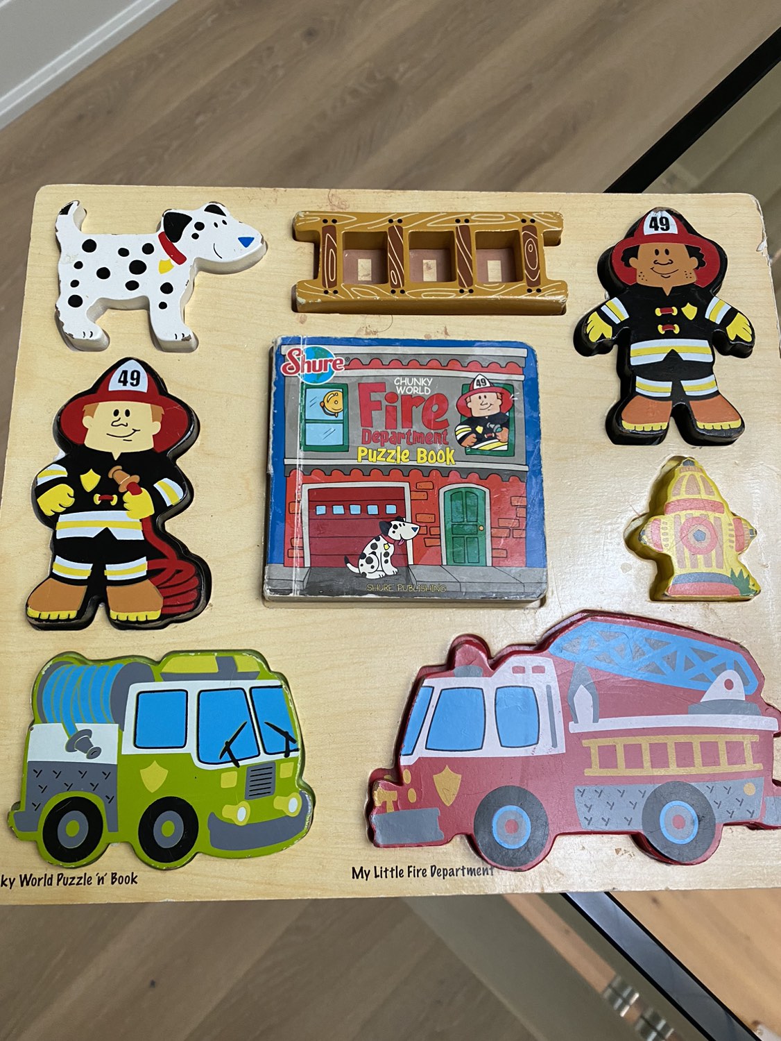 Puzzle with story book thumbnail
